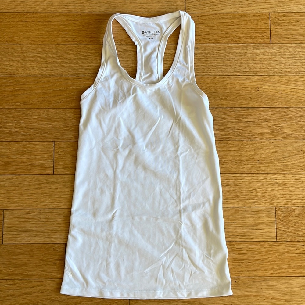 Athleta White Tank